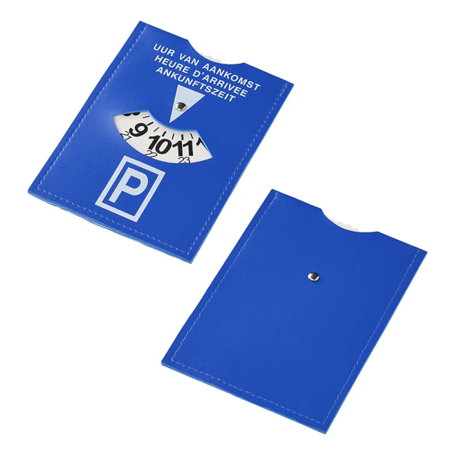 ProPlus Compacte Duitse parkeerschijf in polybag met duidelijke aankomsttijdweergave