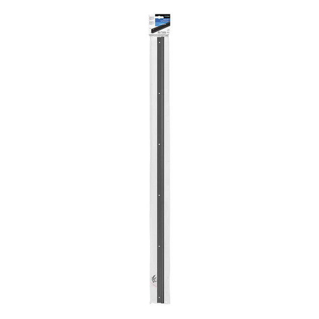 ProPlus Zwart geanodiseerde tentrail 100 cm met 180° profiel voor luifels en voortenten
