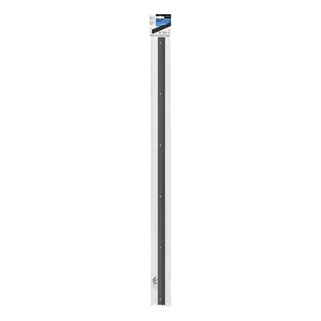 ProPlus Zwart geanodiseerde tentrail 100 cm met 90° profiel voor luifels en tenten