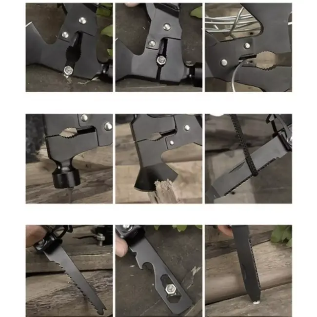 Trizand 17-in-1 Multitool: Uw Ultieme Outdoor Hulpmiddel