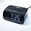 TIROSS Digitale am fm wekker radio met groot led display, dubbele alarmfunctie en batterij noodvoeding