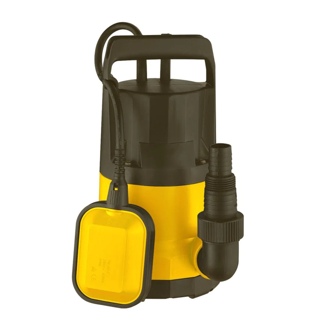 Hendrik Jan Dompelpomp voor schoon water 250 watt, 6000 liter per uur en 6 meter opvoerhoogte en 10 meter aansluitkabel