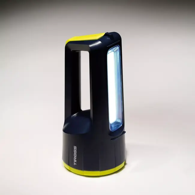 TIROSS Oplaadbare led noodlamp met zaklamp en werklamp 520 lumen en 4600 mAh powerbank