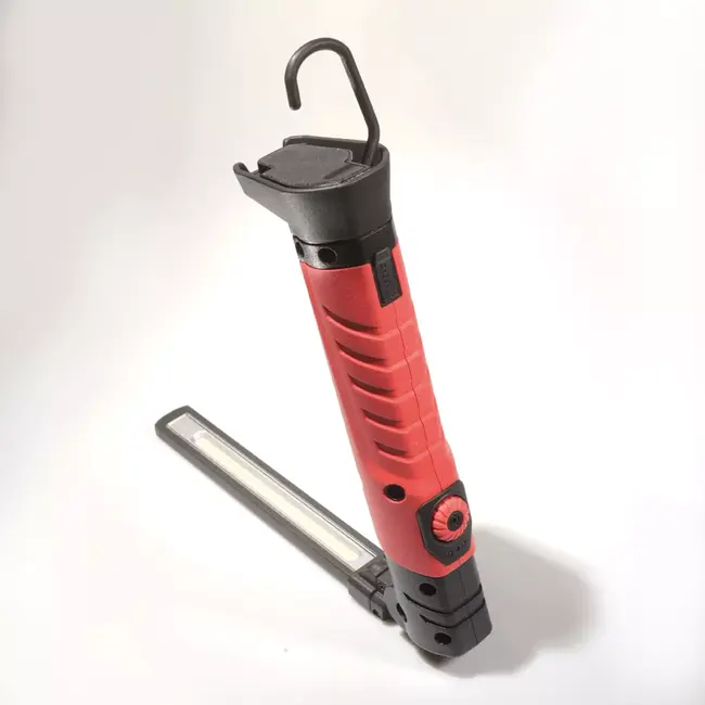 TIROSS Opvouwbare oplaadbare noodlamp met cob led 700 lumen, magneetvoet, haak en usb c opladen voor noodpakket