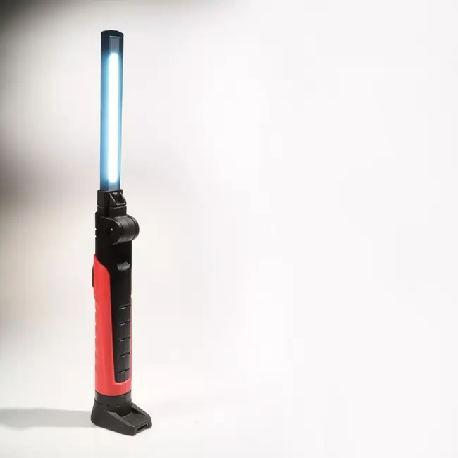 TIROSS Opvouwbare oplaadbare noodlamp met cob led 700 lumen, magneetvoet, haak en usb c opladen voor noodpakket