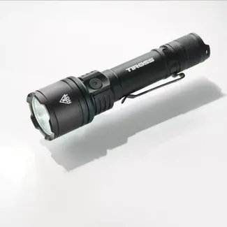 TIROSS Waterdichte 1200 lumen noodzaklamp met rood en groen noodsignaal voor auto en noodpakket