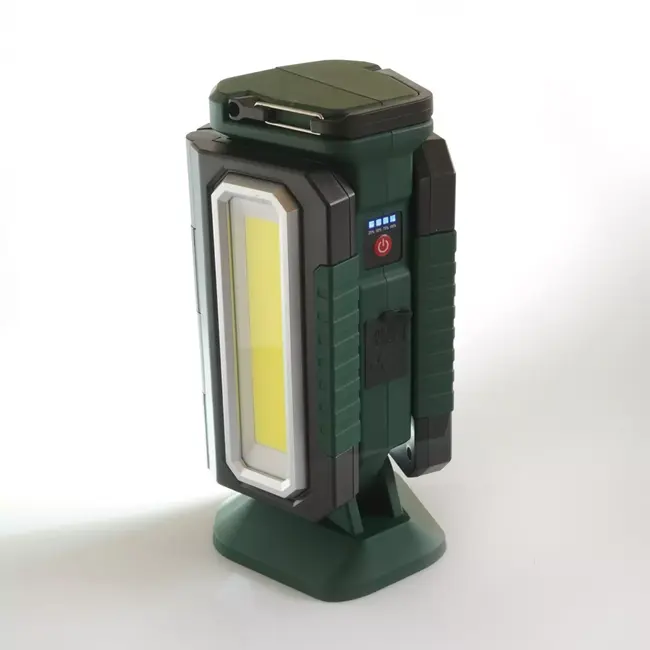 TIROSS Opvouwbare led noodlamp 1500 lumen met 4000 mAh accu, magneetvoet en haak