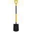 Hendrik Jan Ergonomische spade met glasfiber steel en D-greep 90 cm