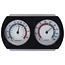 Hendrik Jan Hygro-thermometer analoog met thermometer en hygrometer