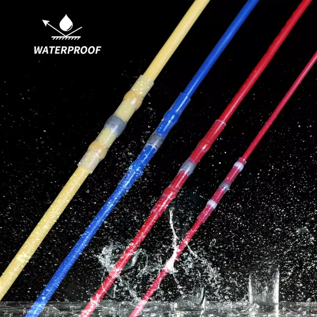 Dragon-Tools Soldeer-krimpkous kabelverbinders set waterdicht 200 stuks