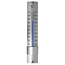 Hendrik Jan Buitenthermometer aluminium 21 cm voor buiten met Celsius schaal