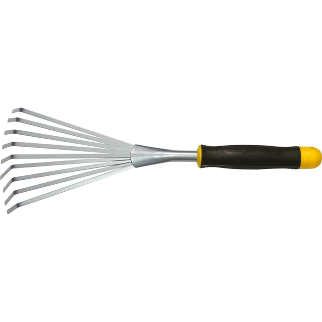 Hendrik Jan Hand-bladhark 42 cm met kunststof greep en ophanggat voor balkon, border en plantenbak