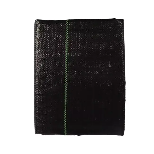 Hendrik Jan Zwart anti-worteldoek 2x 5 m van geweven polypropyleen, 90 g/m2 voor tuin