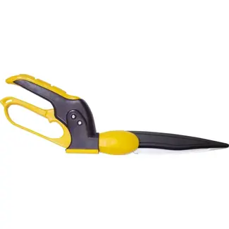 Hendrik Jan Draaibare grasschaar 360 graden voor strak gazon, links en rechts, teflon antikleef