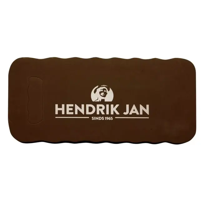 Hendrik Jan Kniekussen bruin foam, vochtwerend en warmte isolerend, ideaal voor tuin, garage en camping