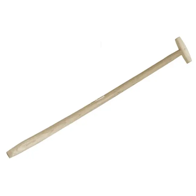 Hendrik Jan Schopsteel essenhout 100 cm met gebogen hilt, universele maat en FSC keurmerk