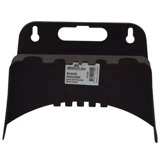 Hendrik Jan Kunststof wandslanghouder voor 30 m slang 13 mm, met ophangplekken voor hulpstukken