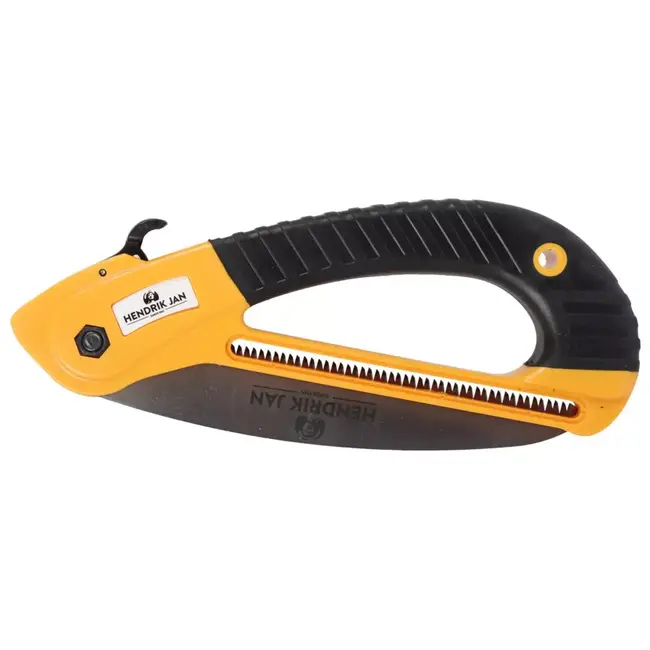 Hendrik Jan Inklapbare snoeizaag 40 cm, zaagblad 17 cm, grove vertanding, met ophangoog