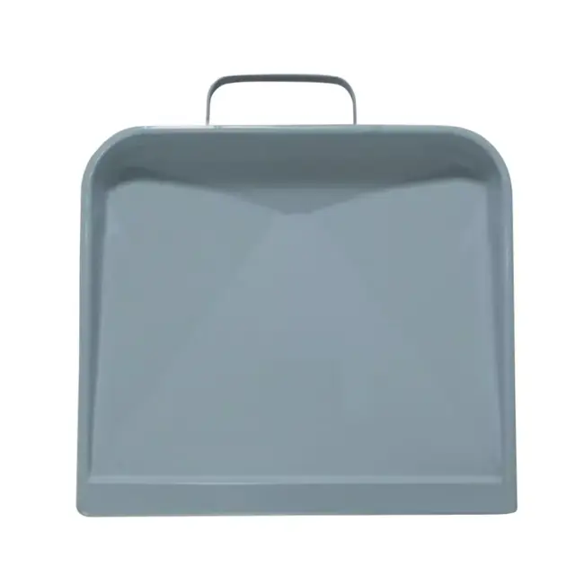 Hendrik Jan Metalen stofblik 25 cm met beugelgreep, opstaande rand en brede opvang voor droog vuil