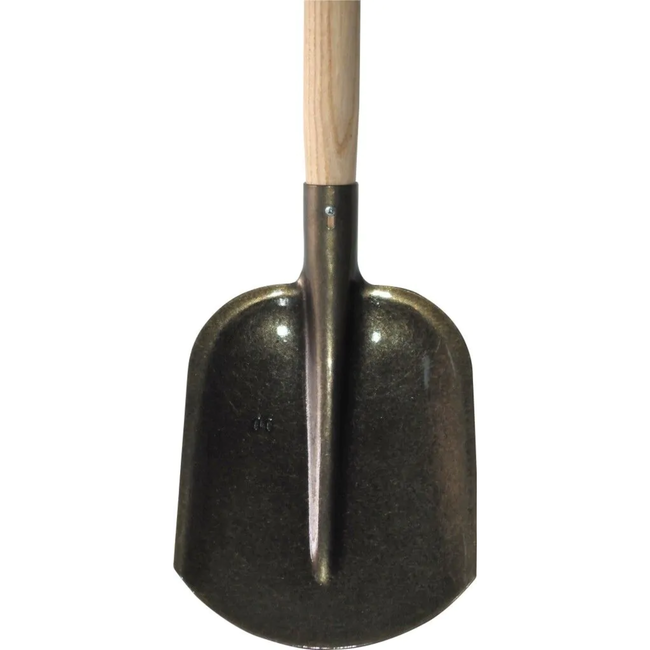 Hendrik Jan Bats 00 met groot blad, scherp geslepen en essenhouten steel 110 cm met T-handvat