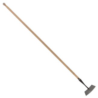 Hendrik Jan Topshoffel 18 cm, gesmeed staal, steel 170 cm met hilt, voor borders, FSC 100%