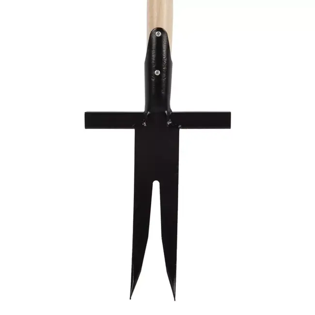 Talen Tools Zuringsteker - Distelsteker - 2 tanden - Essenhouten steel - 85 cm