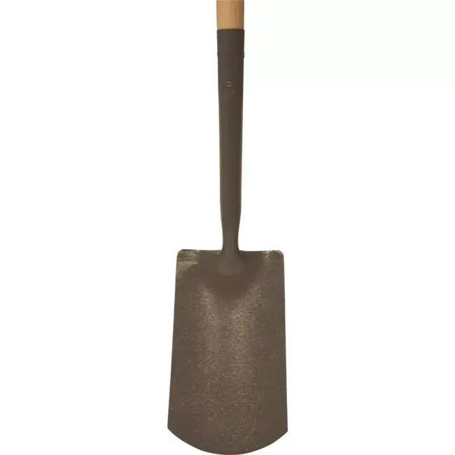 Hendrik Jan Gesmede spade met zwanenhals, gelakt blad, essenhouten steel 90 cm, FSC 100%, voor zwaar werk