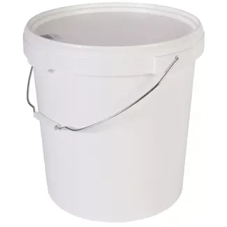 Talen Tools Emmer 30 liter wit met deksel