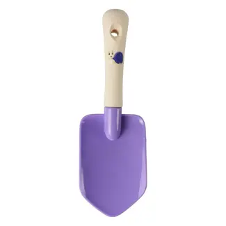 Talen Tools Schepje paars slak - hout - paars - voor tuinbewatering en onderhoud - voor bewatering rond huis en terras