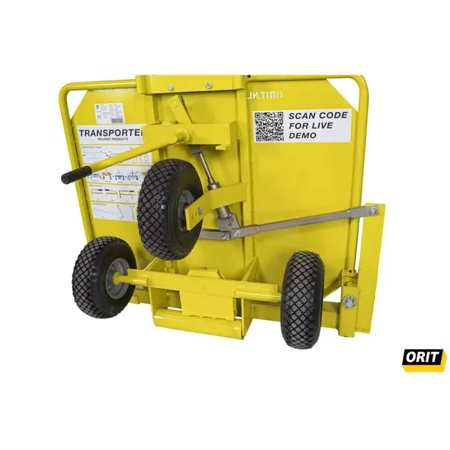 Orit Klinkerkar met verlengstuk 530 - 920 mm Transporter