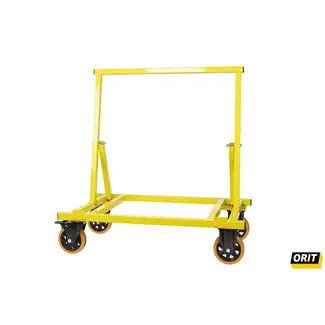 Orit Platenwagen groot met vier wielen - 900 kg - voor koken en bereiden - voor handig gebruik in de keuken