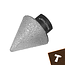 Bigstren Diamant conische boor M14 2-35 mm voor porselein, natuursteen en beton, nat of droog