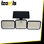 Izoxis Solar LED buitenlamp 180 leds met bewegingssensor en schemersensor, IP65, 3 standen