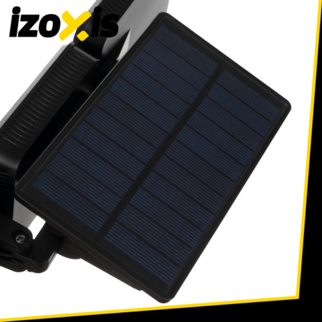 Izoxis Solar LED buitenlamp 180 leds met bewegingssensor en schemersensor, IP65, 3 standen