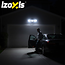 Izoxis Solar LED buitenlamp 180 leds met bewegingssensor en schemersensor, IP65, 3 standen