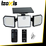 Izoxis Solar LED buitenlamp 167 leds 500 lumen met bewegingssensor, IP65 en afstandsbediening