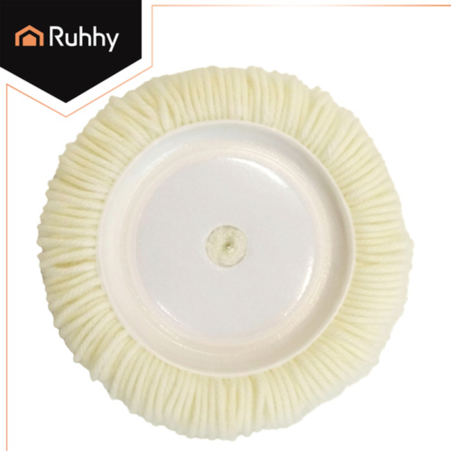 Ruhhy Polijstvacht 130 mm klittenband voor polijsten, krasjes verminderen en wax uitpoetsen