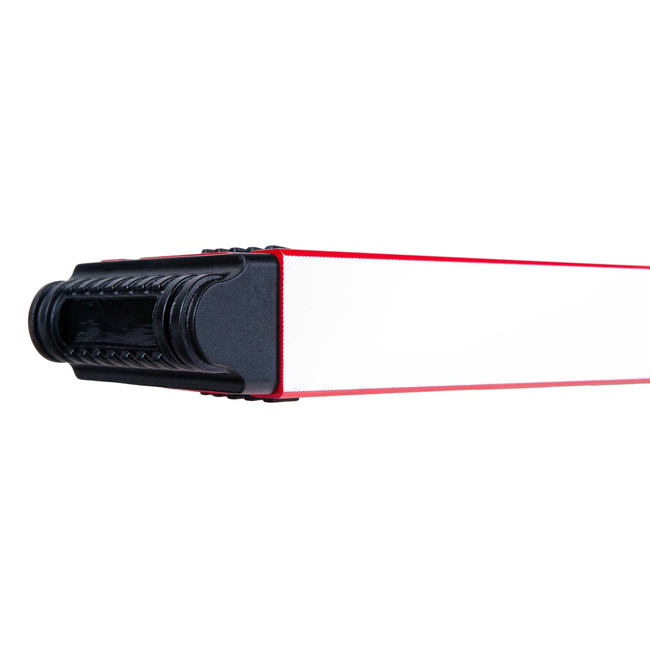 GEKO Aluminium waterpas 600 mm met sterke magneet, 2 libellen en rubber eindkappen