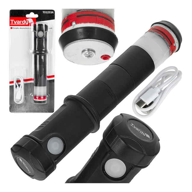 Tvardy Automatische accu vacuümpomp 28 mm voor zuignappen, stil, snel en krachtig voor glas en tegels