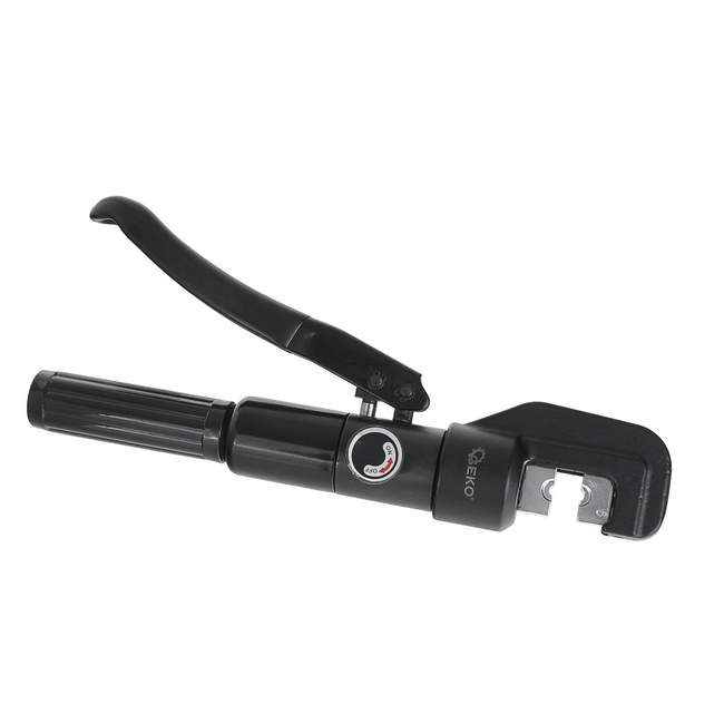 GEKO Hydraulische kabelperstang 4-70 mm² tot 6 ton, 14 persmatrijzen en koffer