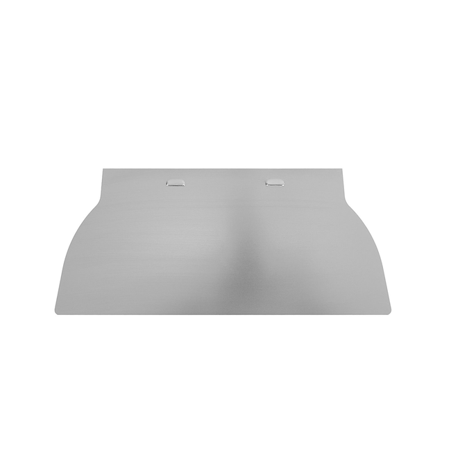 GEKO RVS reserveblad 25 cm 0,3 mm voor verwisselbare spackmessen, ronde hoeken