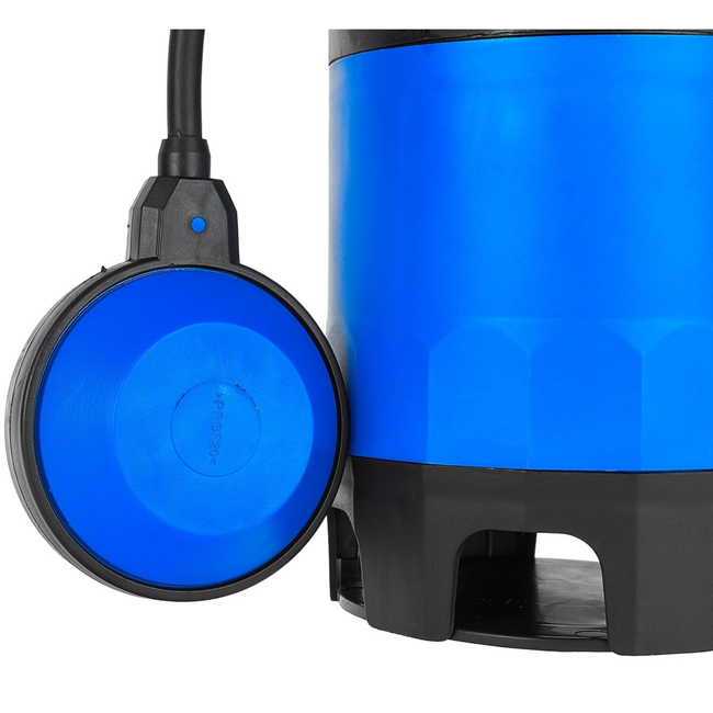 GEKO Dompelpomp vuil water 400 W met vlotter, 8000 l/uur, 5 m opvoerhoogte, IPX8