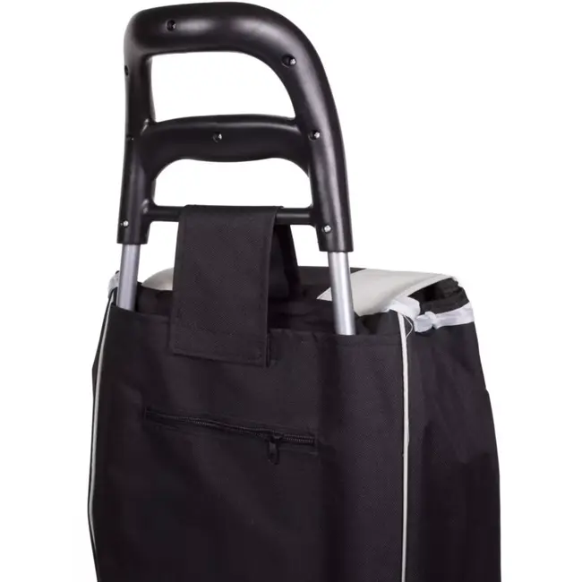Benson Kleurrijke boodschappentrolley - 25 kg draagkracht - 40 liter - 96 x 34 x 21 cm