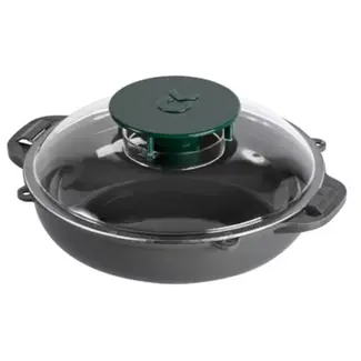 Kerbl Bijvriendelijke wespenval met deksel - Kunststof - 15×15×5 cm - Antraciet