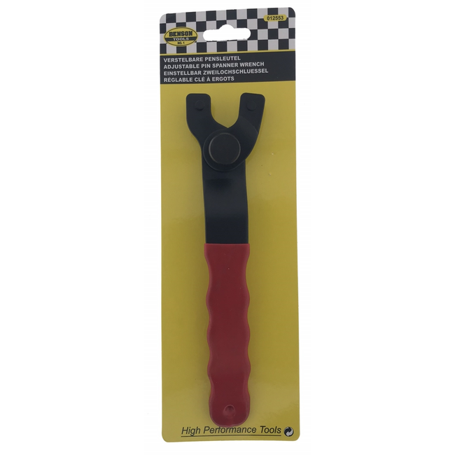 Benson Verstelbare pensleutel - ergonomische grip - 18-52 mm - staal