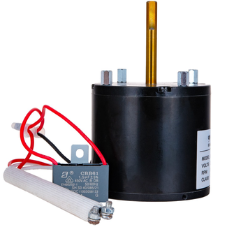 GEKO Hoofdmotor met startcondensator voor heteluchtkachel, sterke aandrijving voor G80430/G80431