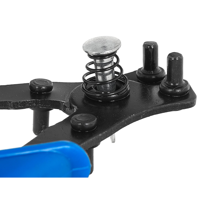 GEKO Borgringtang 160 mm met 4 punten 2 recht, 45° en 90°, voor montage en demontage seegerringen