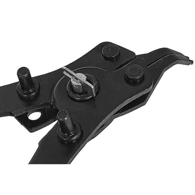 GEKO Borgringtang 160 mm met 4 punten 2 recht, 45° en 90°, voor montage en demontage seegerringen