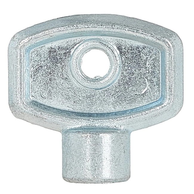 GEKO Metalen radiator ontluchtingssleutel, universeel passend op standaard ontluchtingsventielen