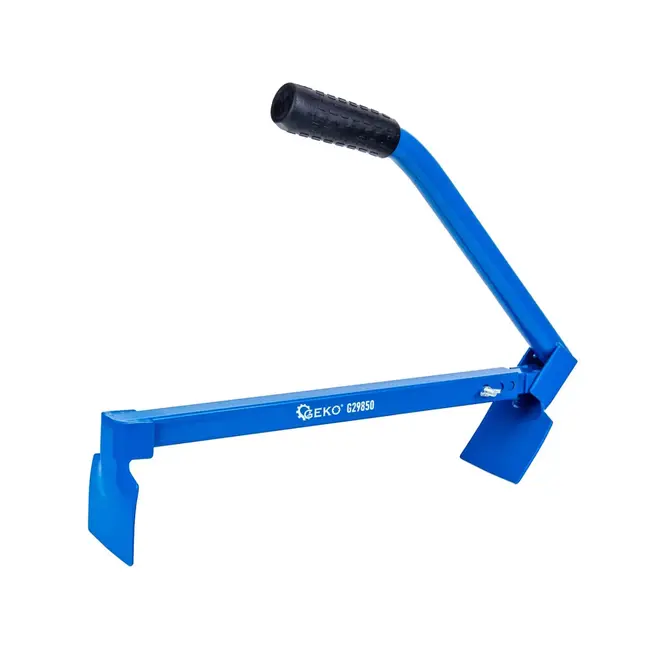 GEKO Verstelbare baksteen- en blokkenklem 40–67 cm, stalen bek en antislip handgreep